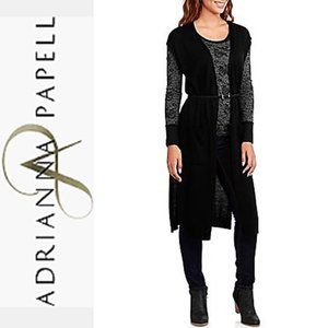 🌸 NWT ADRIENNE PAPELL DUSTER CARDIGAN SWEATER